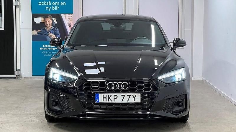 Begagnad Audi A5 Sportback S-Line 265 HK (194 kW) 2021 Svart Halvkombi