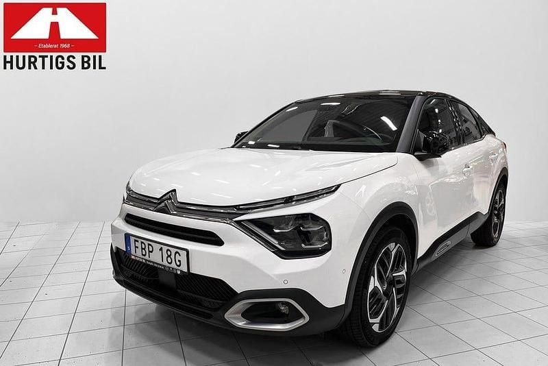 Vit Begagnad 2023 Citroën C4 PureTech Halvkombi | 209 900 kr (Marknadspris) - Bild 1/3