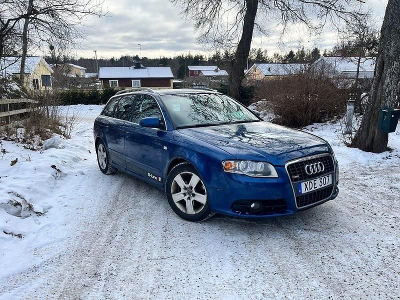 Blå Begagnad 2006 Audi A4 S-Line Kombi | 36 000 kr (Marknadspris) - Bild 1/4