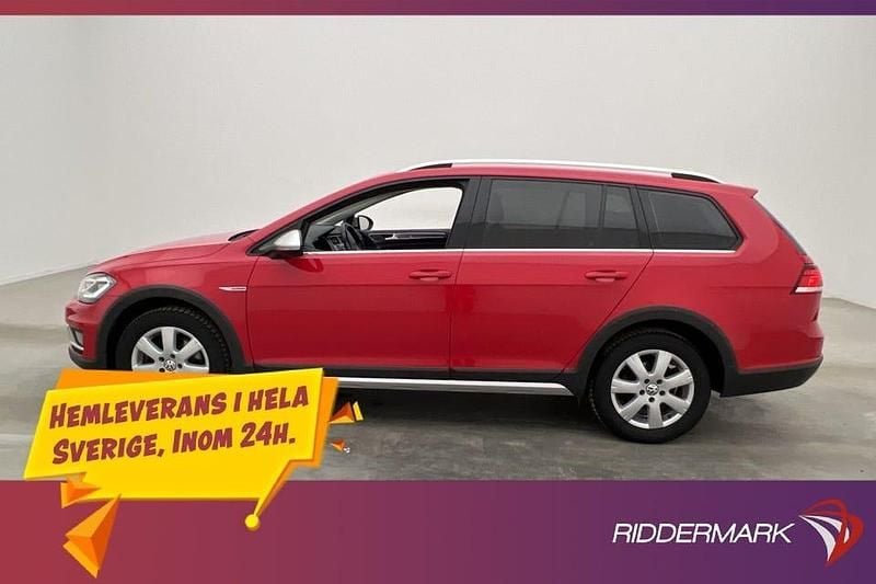 Begagnad VW Golf Alltrack 180 HK (132 kW) 2018 Röd Kombi