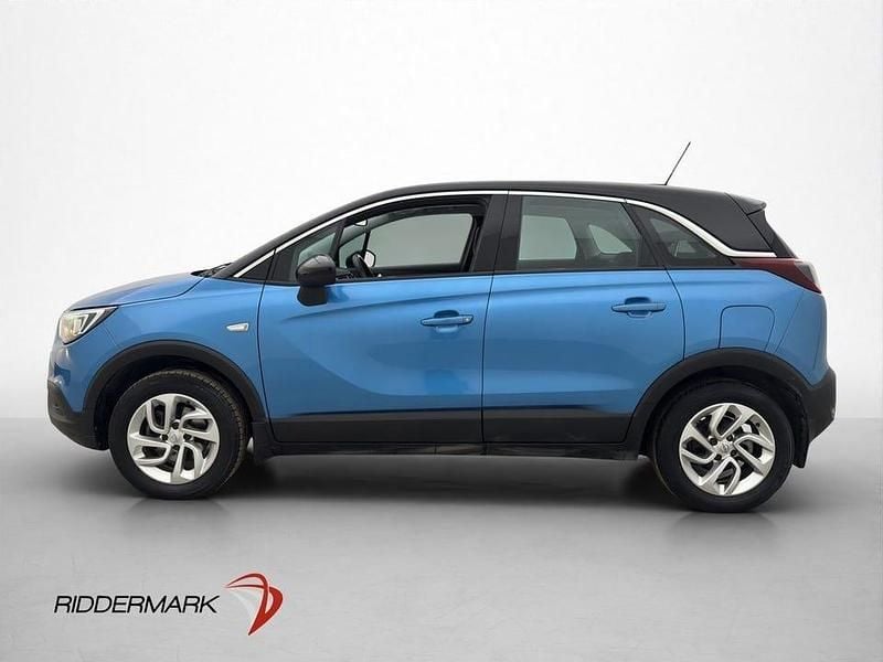 Begagnad Opel Crossland X Dynamic 110 HK (80 kW) 2018 Blå SUV