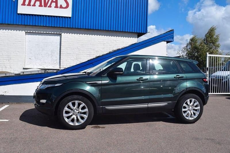 Grön Begagnad 2012 Land Rover Range Rover evoque Pure SUV | 124 500 kr (Bra pris) - Bild 1/4