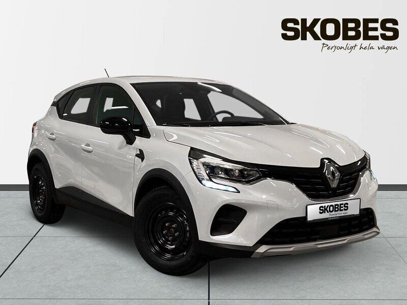 Vit Begagnad 2023 Renault Captur Equilibre SUV | 194 900 kr (Marknadspris) - Bild 1/3