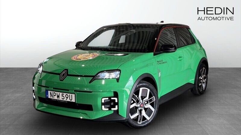 Grön Ny 2025 Renault R5 Techno Halvkombi | 438 200 kr (Lite dyr) - Bild 1/4