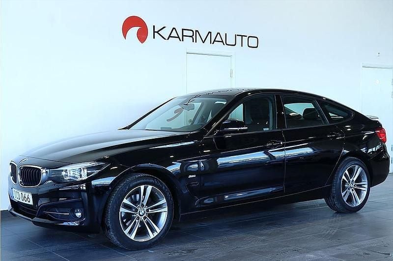 Begagnad BMW 320 Gran Turismo Sport Line 190 HK (139 kW) 2018 Svart Halvkombi