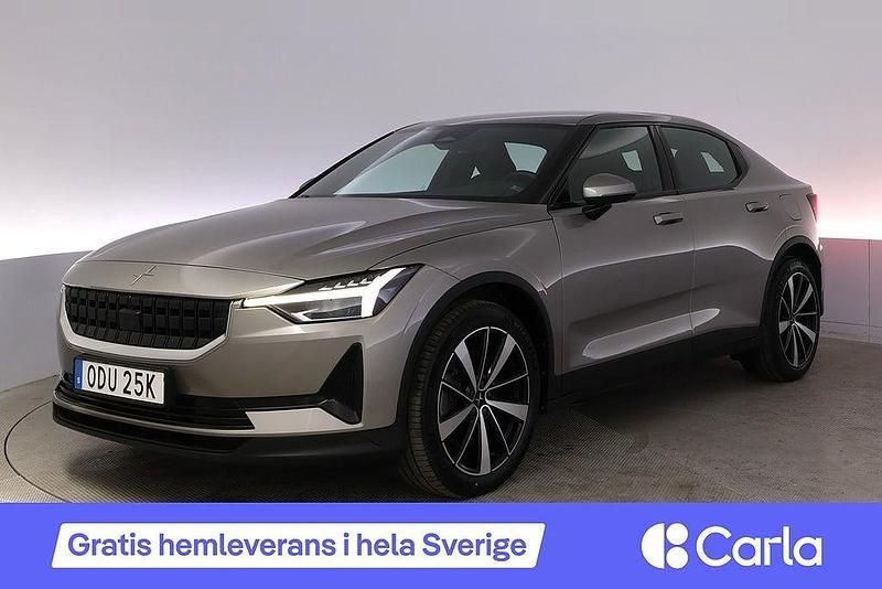 Begagnad Polestar 2 Standard Range Single Motor 200 kW (272 HK) 2021 Grå Halvkombi
