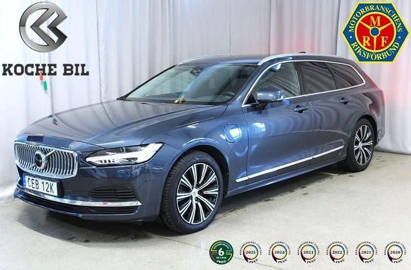 Denim blue Begagnad 2022 Volvo V90 Kombi | 369 900 kr - Bild 1/3