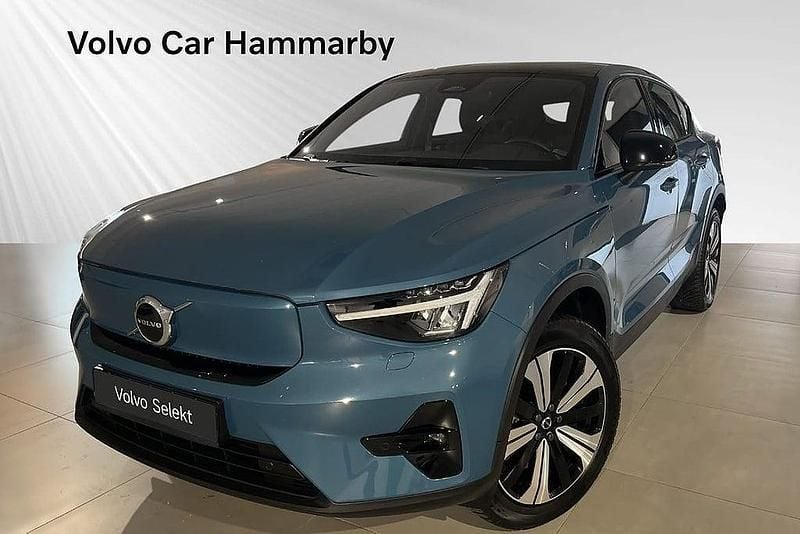 Blå Begagnad 2022 Volvo C40 Plus SUV | 389 000 kr (Marknadspris) - Bild 1/3