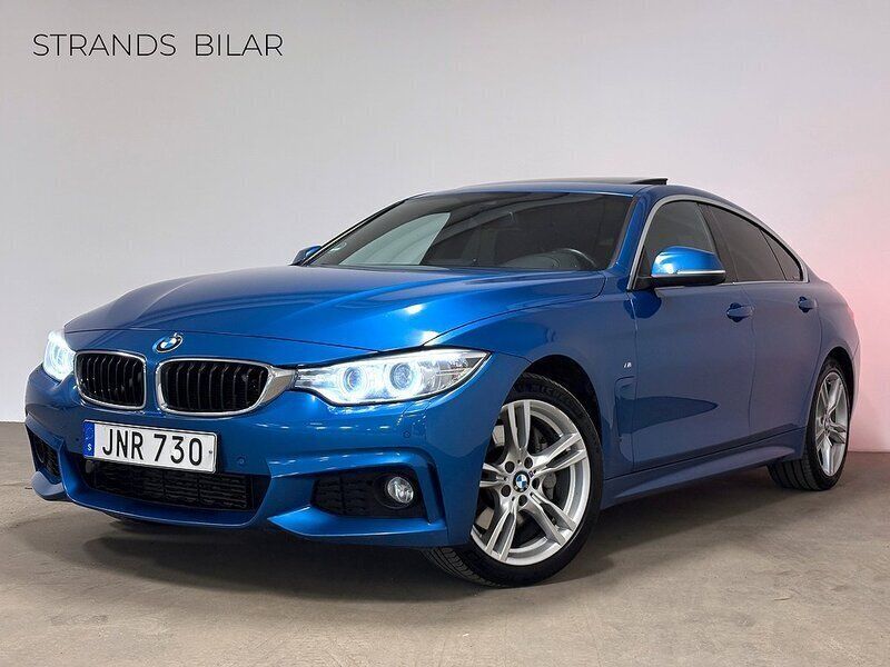 Blå Begagnad 2014 BMW 435 Gran Coupé M Sport Sportkupé | 269 000 kr (Marknadspris) - Bild 1/4