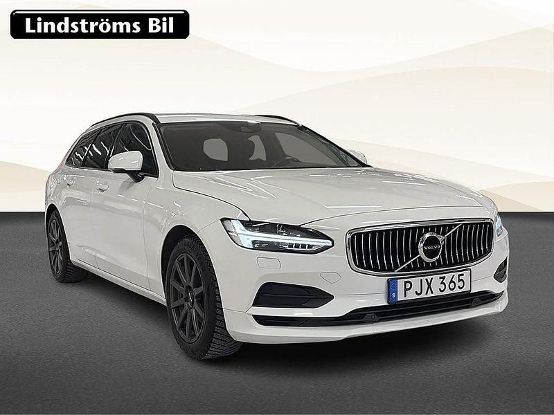 Begagnad Volvo V90 Kinetic 151 HK (111 kW) 2017 Vit Kombi