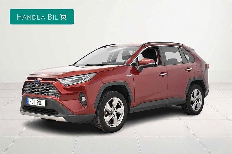 Röd Begagnad 2019 Toyota RAV4 Hybrid Executive SUV | 264 900 kr (Marknadspris) - Bild 1/4