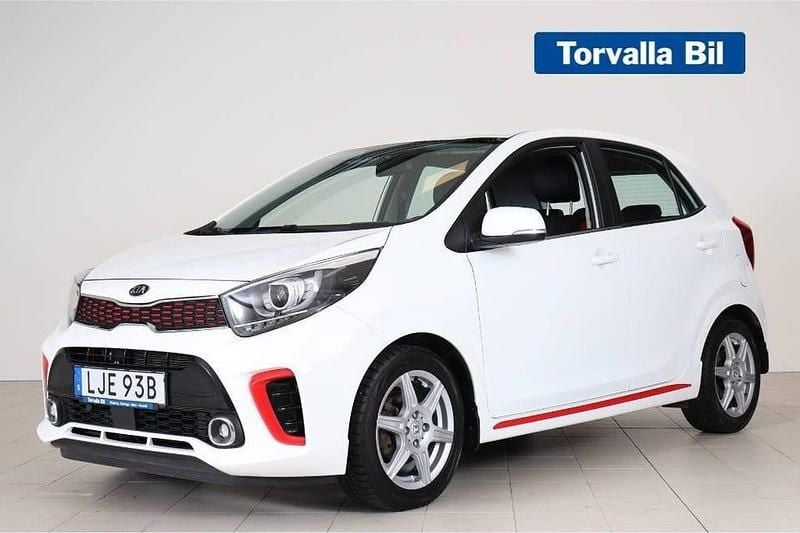 Vit Begagnad 2019 Kia Picanto GT-Line Halvkombi | 129 900 kr (Marknadspris) - Bild 1/3