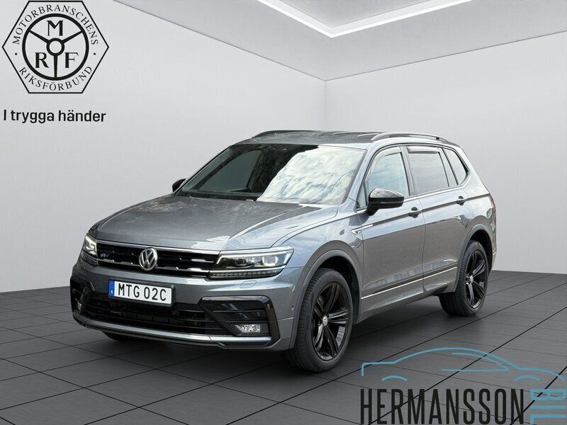 Mörkgrå (grå) Begagnad 2021 VW Tiguan Allspace GT SUV | 269 000 kr (Superpris) - Bild 1/3