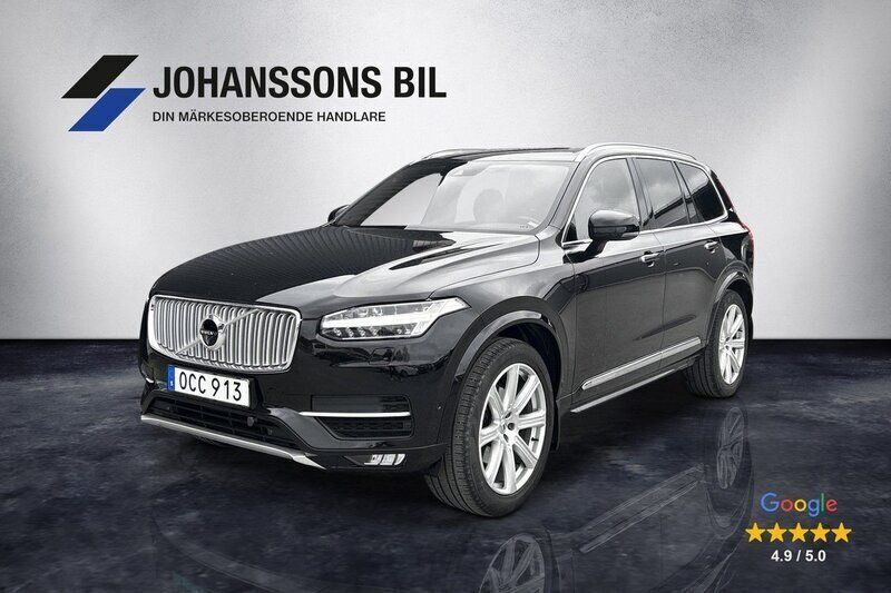 Svart Begagnad 2016 Volvo XC90 Inscription SUV | 379 900 kr (Marknadspris) - Bild 1/4