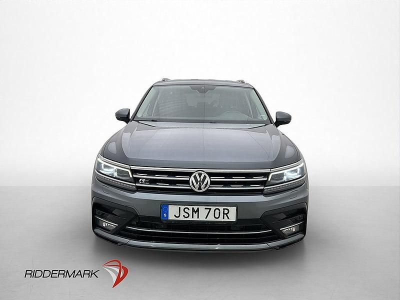 Begagnad VW Tiguan Allspace R-line 200 HK (147 kW) 2018 Grå SUV