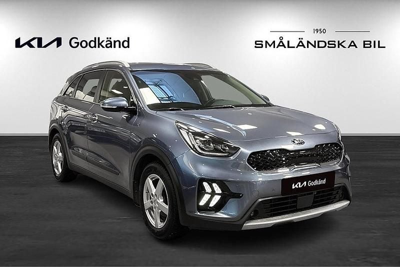 Begagnad Kia Niro Advance 141 HK (103 kW) 2019 Blå SUV