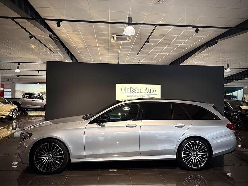 Begagnad Mercedes E220 AMG 194 HK (142 kW) 2017 Silver Kombi