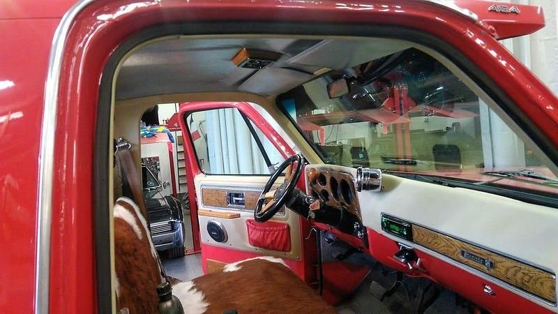 Begagnad Chevrolet Silverado 209 HK (153 kW) 1976 Röd Pickup