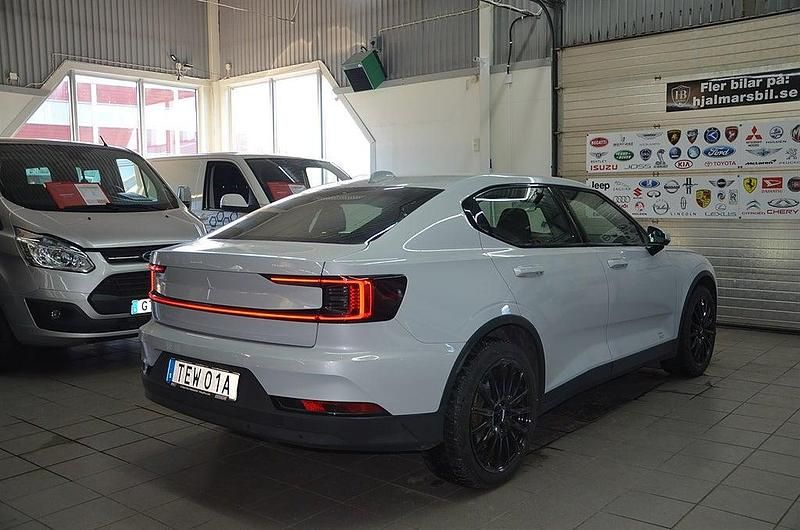 Begagnad Polestar 2 Long Range Single Motor 219 kW (299 HK) 2022 Silver Halvkombi