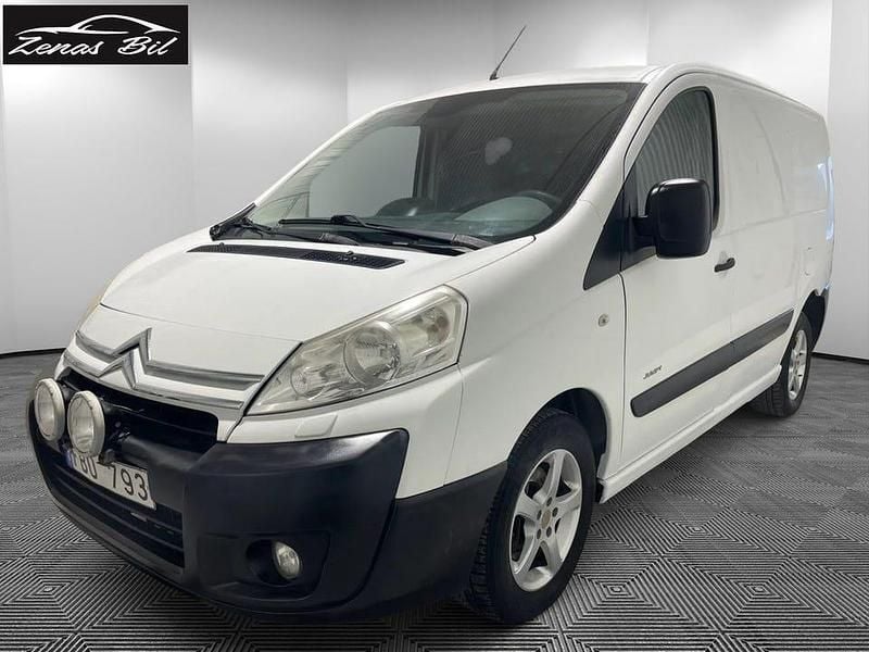 Vit Begagnad 2007 Citroën Jumpy Minibuss | 34 900 kr (Marknadspris) - Bild 1/4