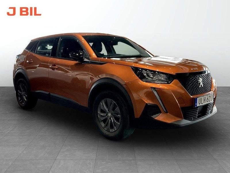Orange Begagnad 2022 Peugeot 2008 Active SUV | 184 900 kr (Bra pris) - Bild 1/4