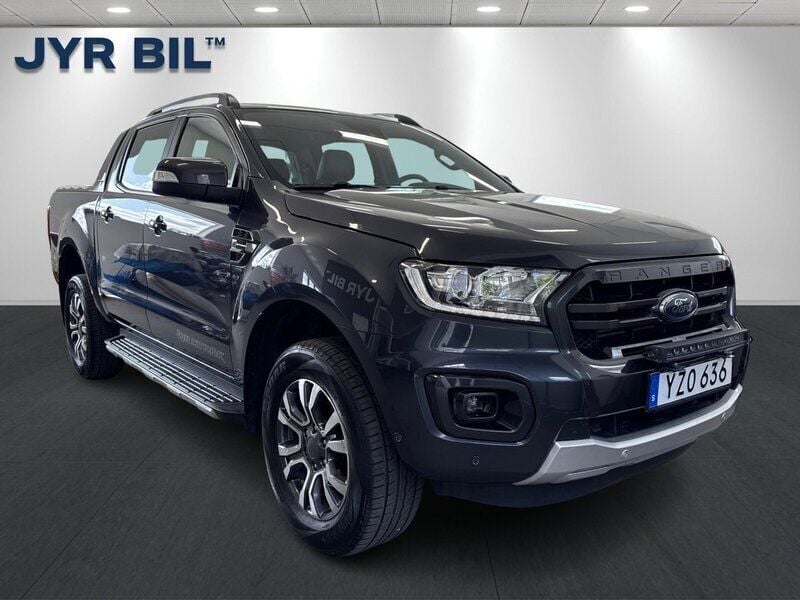 Grå Begagnad 2020 Ford Ranger Wildtrack Pickup | 309 900 kr (Bra pris) - Bild 1/4