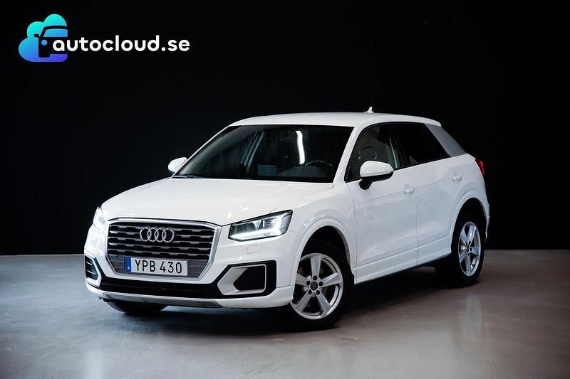 Vit Begagnad 2018 Audi Q2 Proline SUV | 179 800 kr (Marknadspris) - Bild 1/3