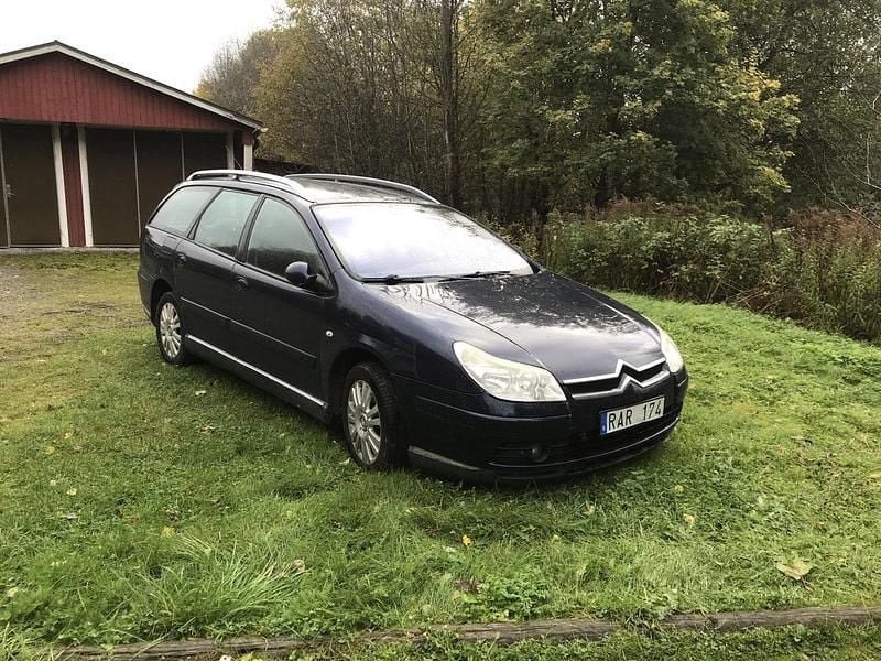 Blå Begagnad 2008 Citroën C5 Kombi | 17 900 kr (Lite dyr) - Bild 1/4