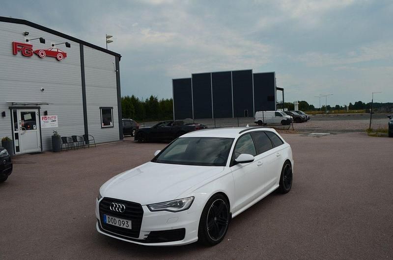 Vit Begagnad 2015 Audi A6 Sport Kombi | 169 000 kr (Marknadspris) - Bild 1/4