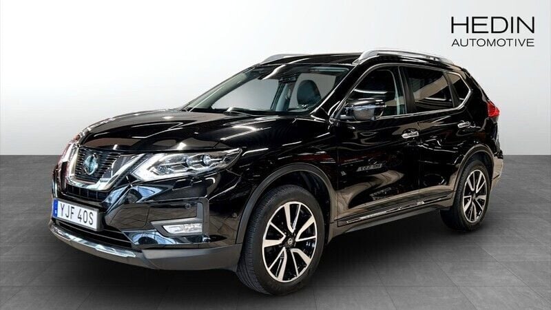 Svart (black) Begagnad 2019 Nissan X-Trail Tekna SUV | 189 900 kr (Marknadspris) - Bild 1/4