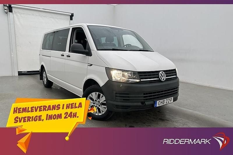 Vit Begagnad 2016 VW Caravelle Minibuss | 299 800 kr (Marknadspris) - Bild 1/3