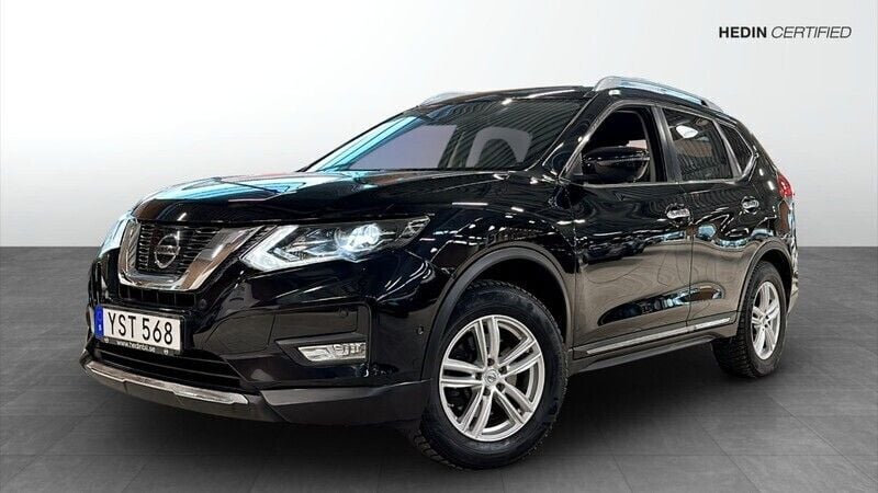 Svart (black) Begagnad 2017 Nissan X-Trail Tekna SUV | 199 900 kr (Marknadspris) - Bild 1/4