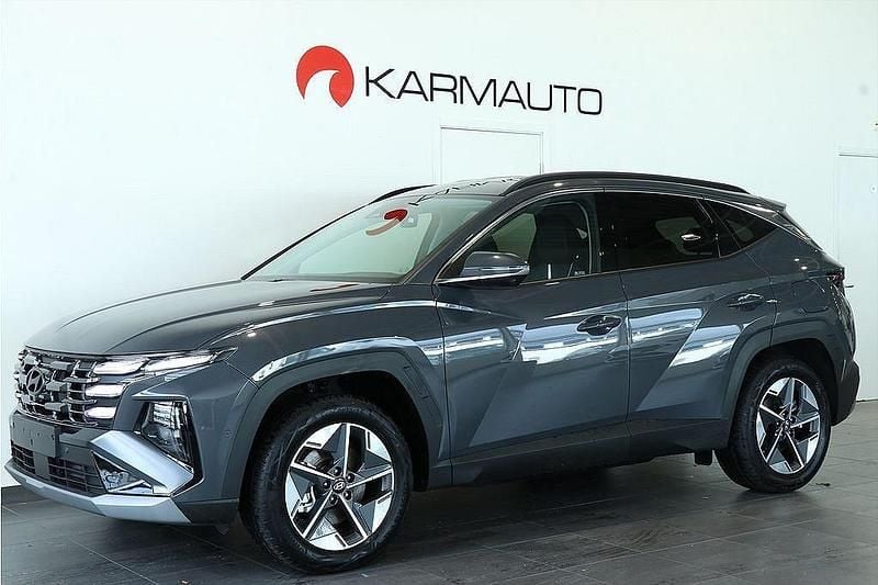 Grå Ny 2025 Hyundai Tucson Advanced SUV | 514 900 kr (Lite dyr) - Bild 1/4