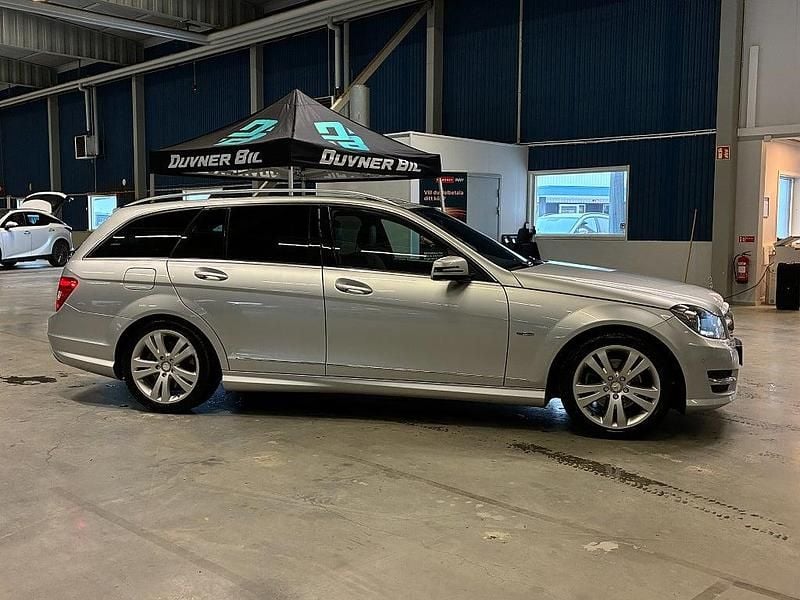 Begagnad Mercedes C220 AMG line 170 HK (125 kW) 2012 Silver Kombi