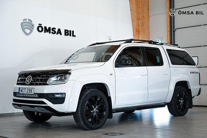 Vit Begagnad 2020 VW Amarok Aventura Pickup | 359 800 kr (Bra pris) - Bild 1/4