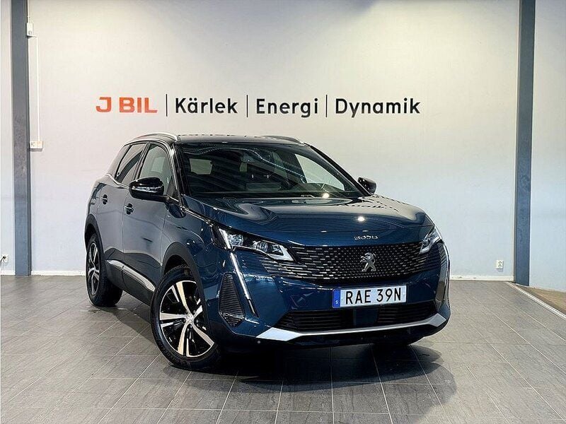 Blå Begagnad 2022 Peugeot 3008 GTi SUV | 259 900 kr (Marknadspris) - Bild 1/4