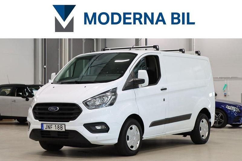 Vit Begagnad 2020 Ford Transit Custom Van | 179 400 kr (Bra pris) - Bild 1/4