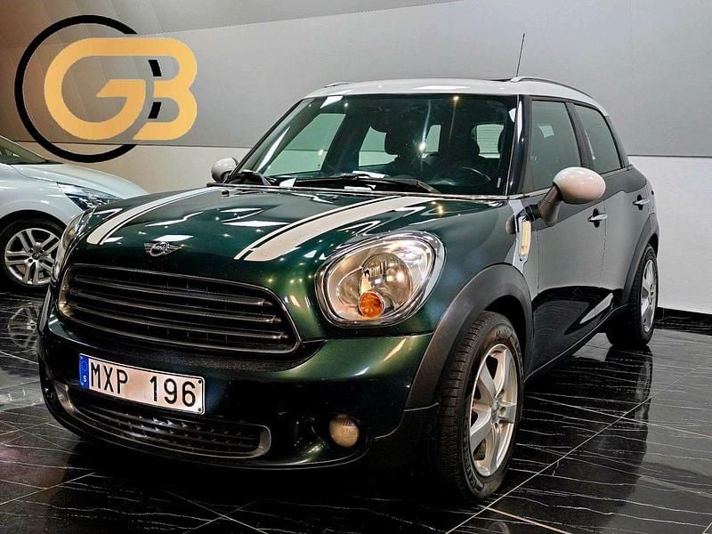 Grön Begagnad 2013 Mini Cooper D Countryman SUV | 79 900 kr (Marknadspris) - Bild 1/4