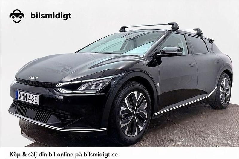 Svart Begagnad 2023 Kia EV6 SUV | 419 700 kr (Superpris) - Bild 1/3