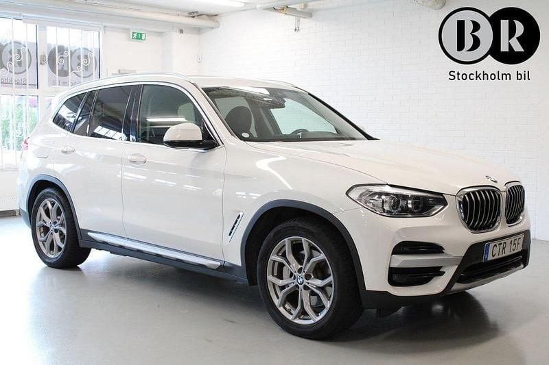 Vit Begagnad 2021 BMW X3 xLine SUV | 329 900 kr (Superpris) - Bild 1/4