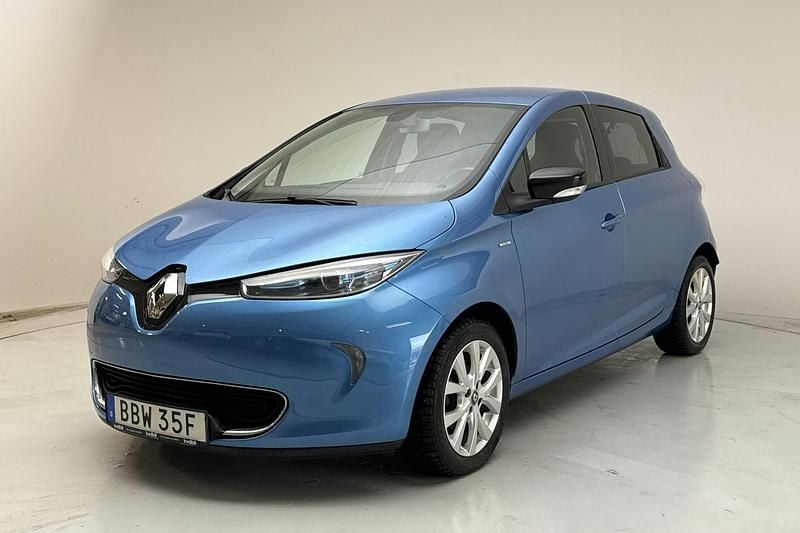 Blå Begagnad 2019 Renault Zoe Iconic Halvkombi | 85 000 kr (Superpris) - Bild 1/4