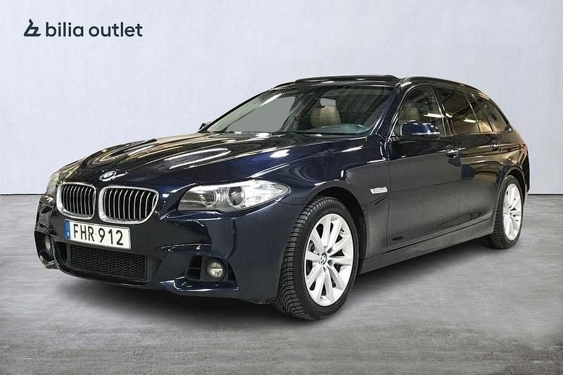 Begagnad BMW 530 258 HK (189 kW) 2014 Blå Kombi