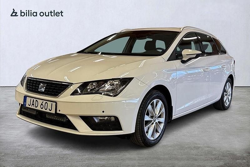 Begagnad Seat Leon ST Style 131 HK (96 kW) 2020 Vit Kombi