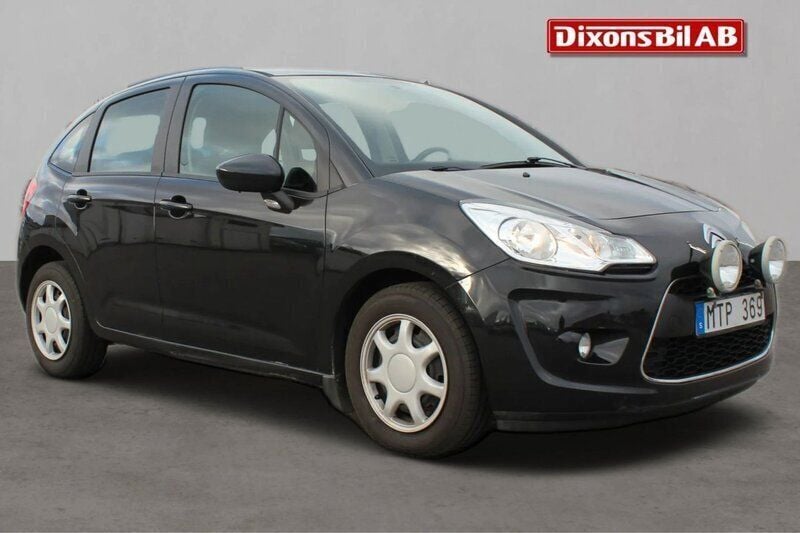 Svart Begagnad 2012 Citroën C3 Halvkombi | 55 000 kr (Marknadspris) - Bild 1/4