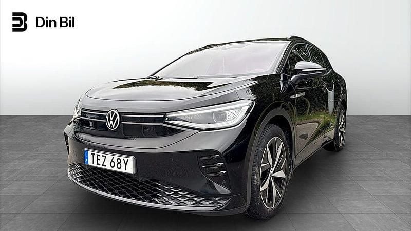 Svart Begagnad 2022 VW ID.4 GTX SUV | 364 900 kr (Marknadspris) - Bild 1/4