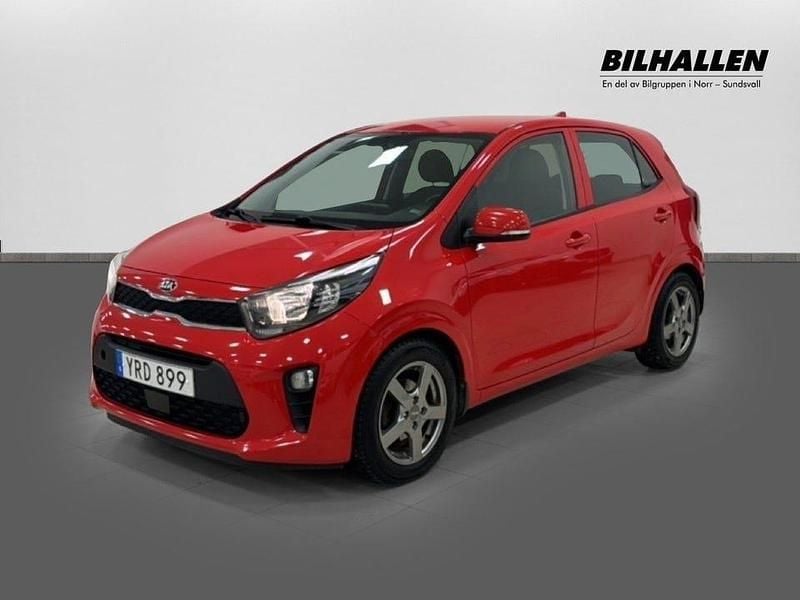Röd Begagnad 2018 Kia Picanto Halvkombi | 89 900 kr (Marknadspris) - Bild 1/4