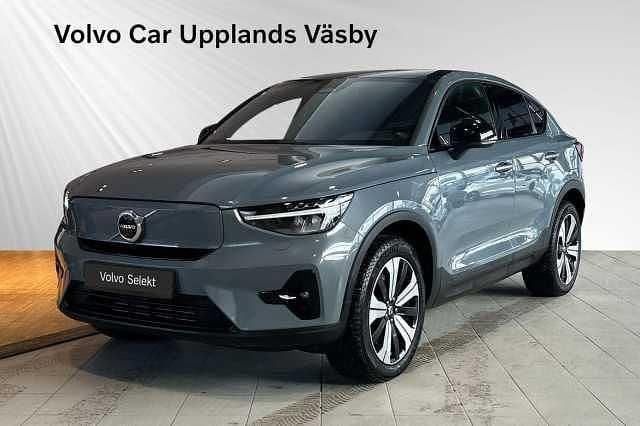 Grå Begagnad 2023 Volvo C40 Single Motor SUV | 319 900 kr (Bra pris) - Bild 1/3