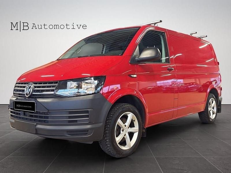 Röd Begagnad 2019 VW T6.1 Van | 214 900 kr (Superpris) - Bild 1/4