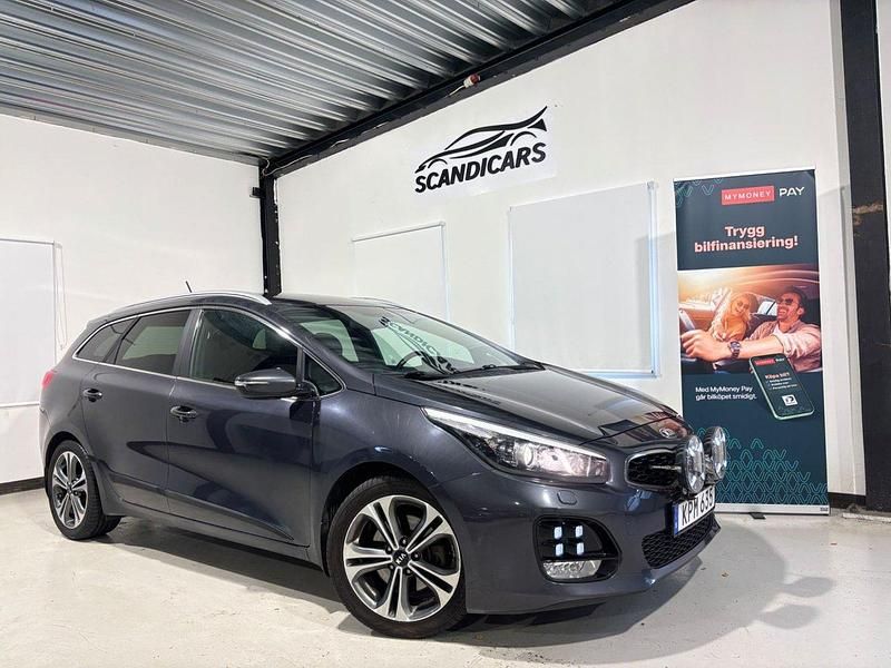 Grå Begagnad 2016 Kia Ceed GT-Line Kombi | 89 900 kr (Marknadspris) - Bild 1/4