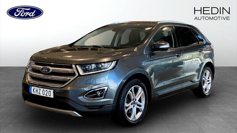 Grå (grey) Begagnad 2016 Ford Edge SUV | 189 900 kr (Marknadspris) - Bild 1/4